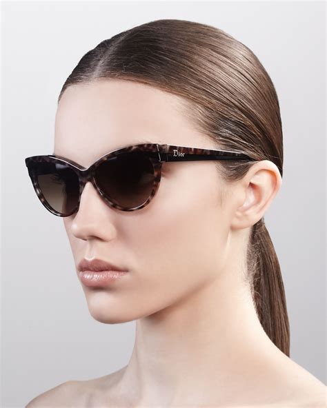 dior cat eye glasses.